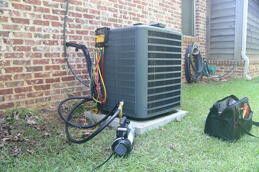 replace or repair air conditioning